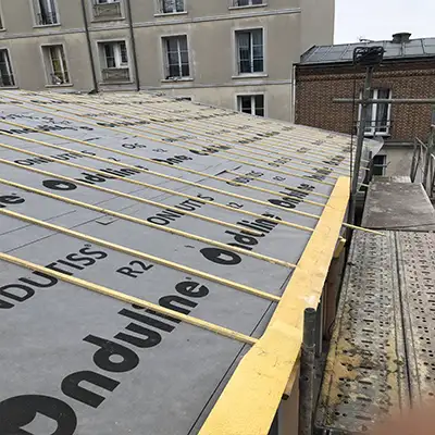 Rénovation couverture Le Perreux-sur-Marne sous toiture