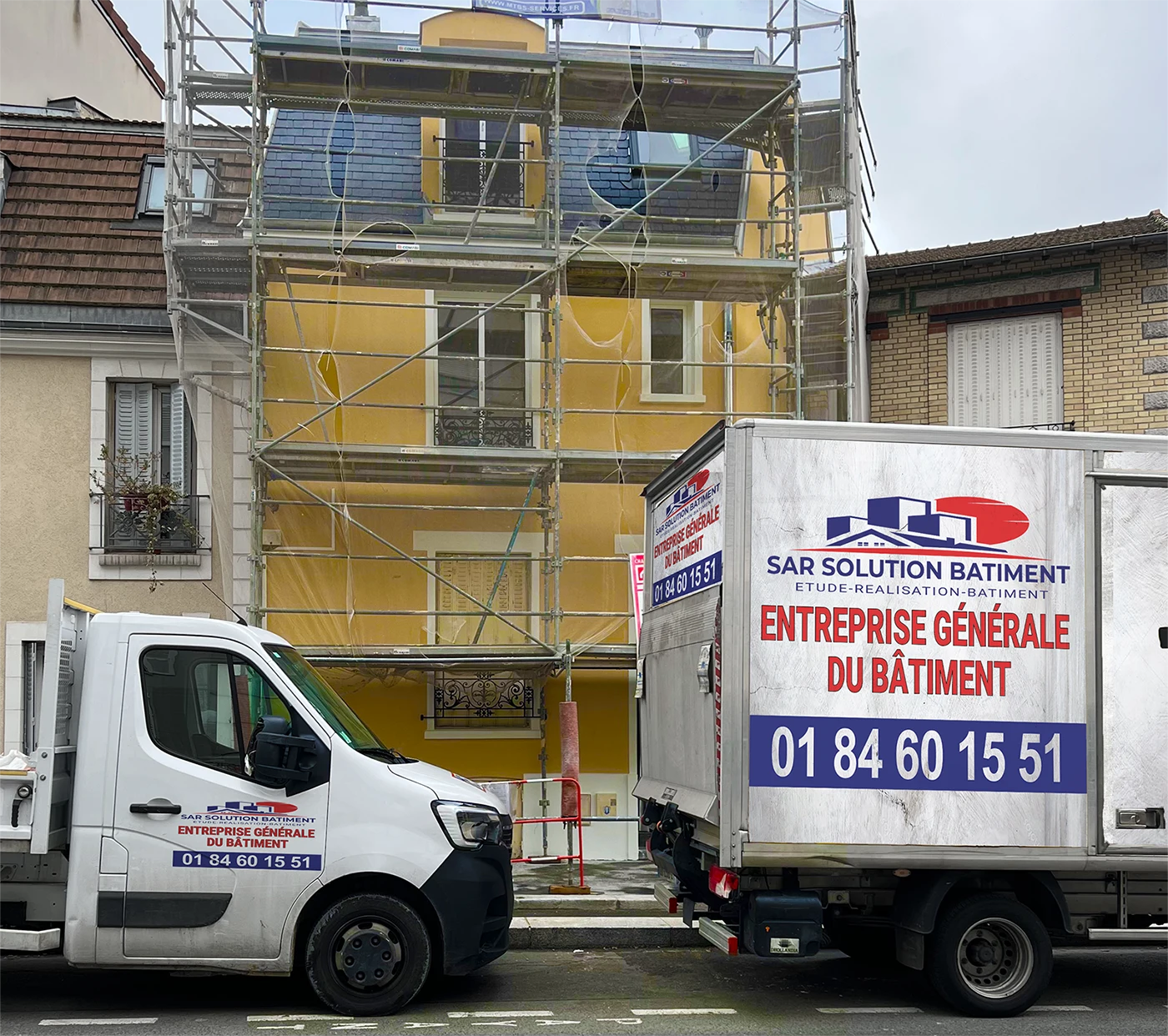 entreprise générale du bâtiment tous corps d'état à Fontenay sous Bois