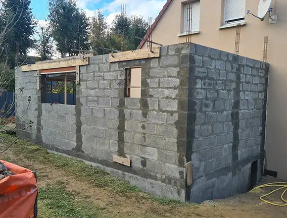 gros œuvre extension Fontenay sous bois