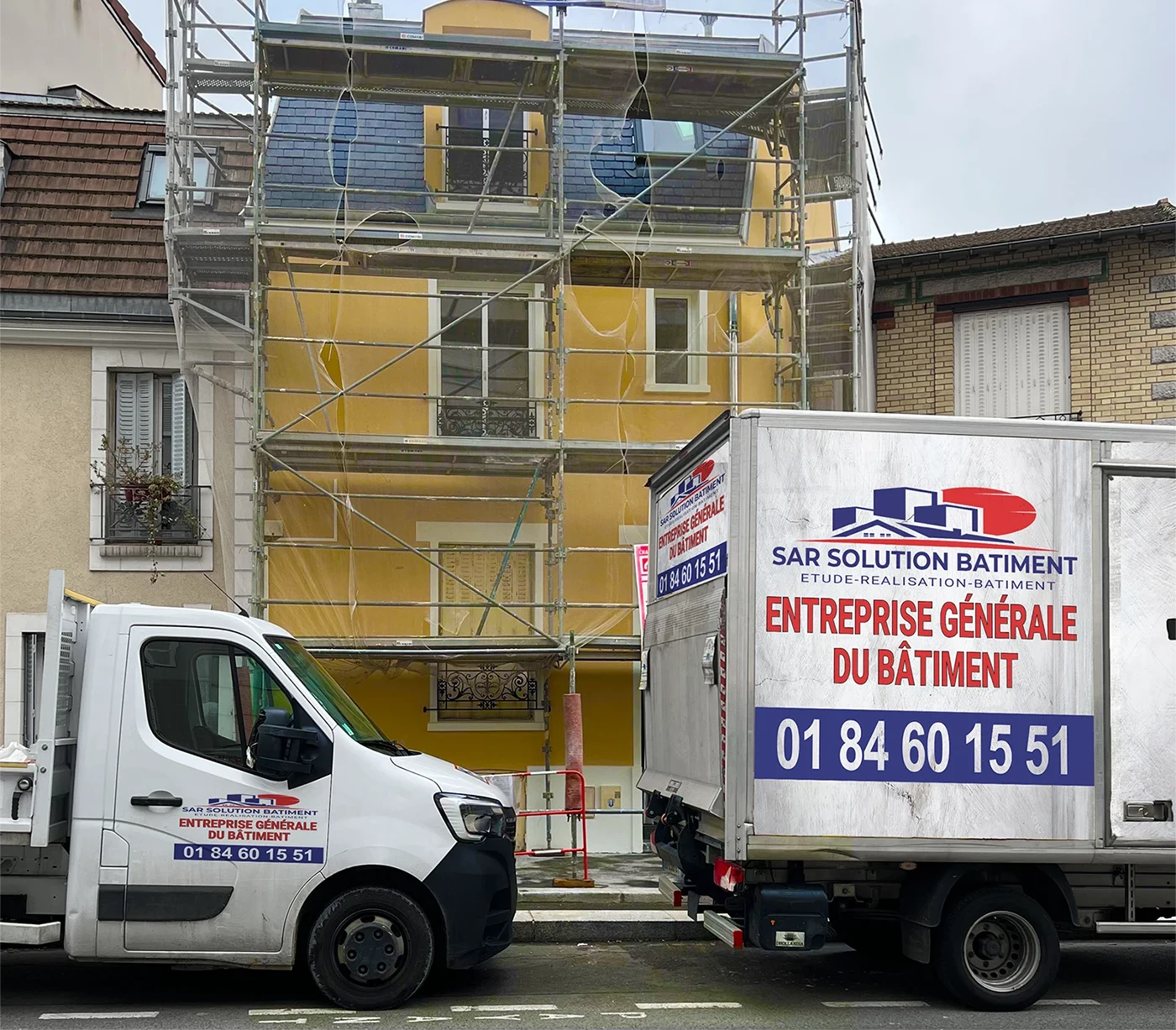 entreprise générale du bâtiment tous corps d'état à Fontenay sous Bois